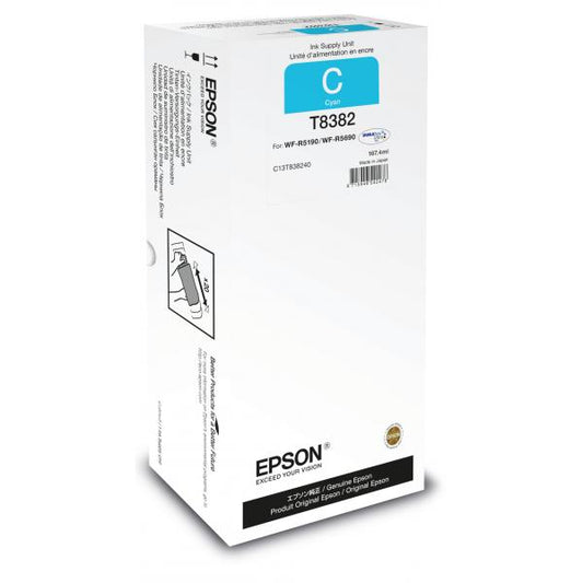 Unidad de suministro de tinta Epson Cian XL [C13T838240]