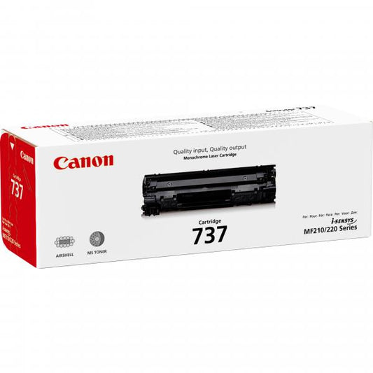 CANON TONER BLACK 737 FOR I-SENSYS MF211, MF212W, MF216N, MF217W, MF226DN, MF229DW [9435B002]