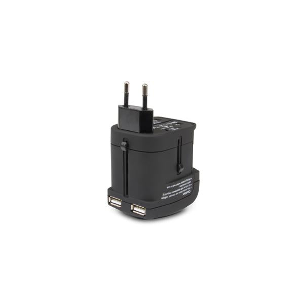 Hamlet Traver Adapter universal travel adapter for electrical sockets plus USB charger [XPW2UTRAVEL]