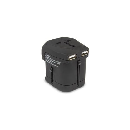 Hamlet Traver Adapter adattatore universale da viaggio per prese elettriche più caricatore usb [XPW2UTRAVEL]