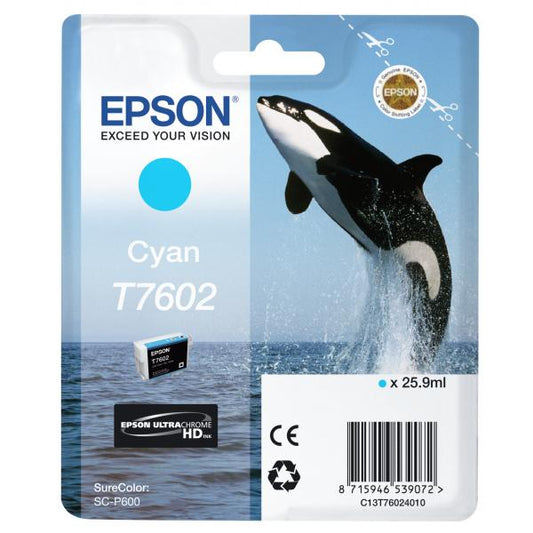 Epson Cyan T7602 [C13T76024010]