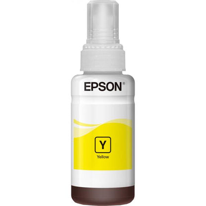 EPSON FLACONE INK GIALLO 70ML PER SERIE L ECO TANK, T6641 [C13T664440]