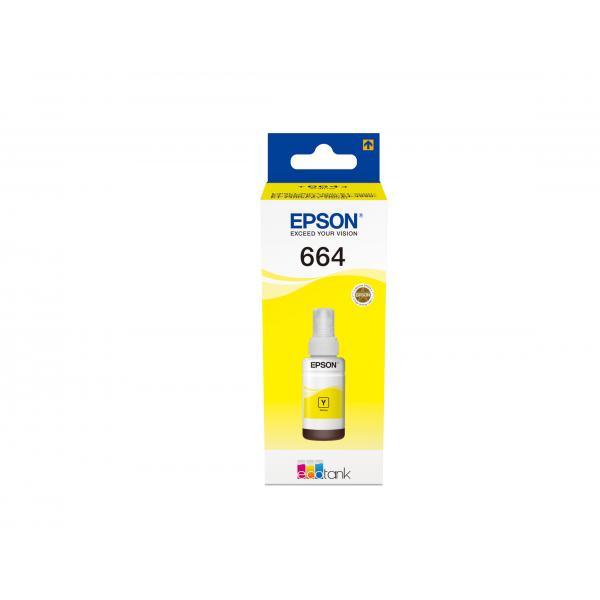 Botella Tinta Epson Amarilla [C13T664440]