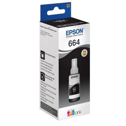 Epson Flacone inchiostro Nero [C13T664140]