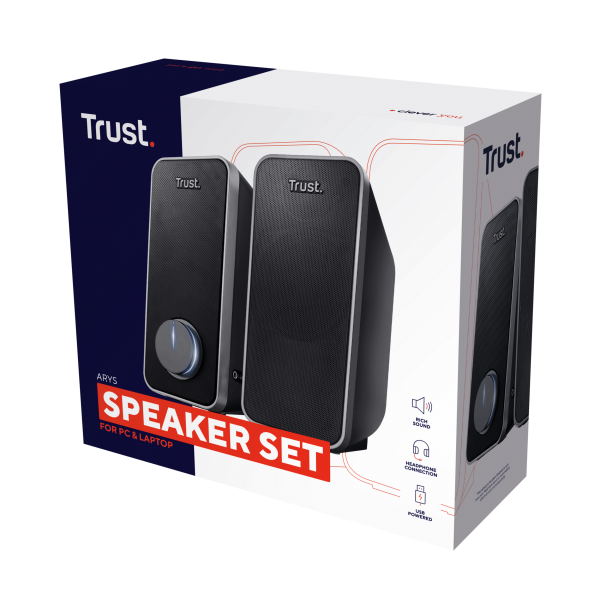 Trust 20179 Speaker Black Wired 14 W [20179]