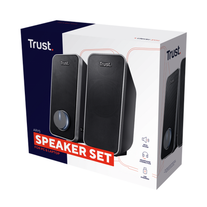 Trust 20179 Speaker Black Wired 14 W [20179]