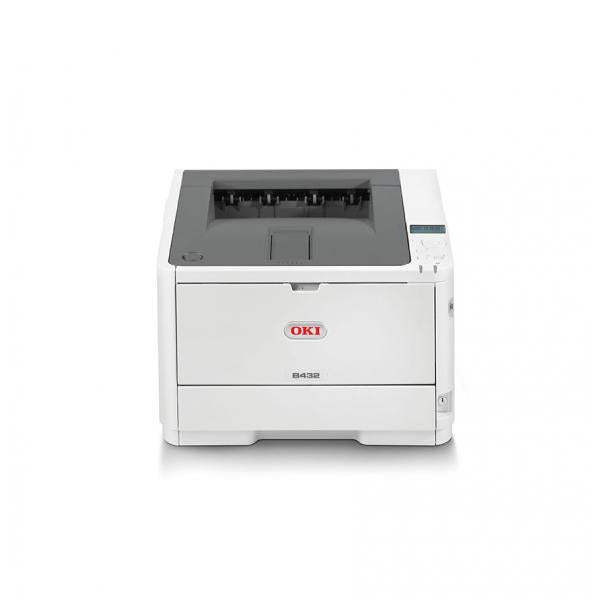 Oki B432dn - Laser Printer - Black - 40 ppm - 2.0 USB - LAN [45762012]