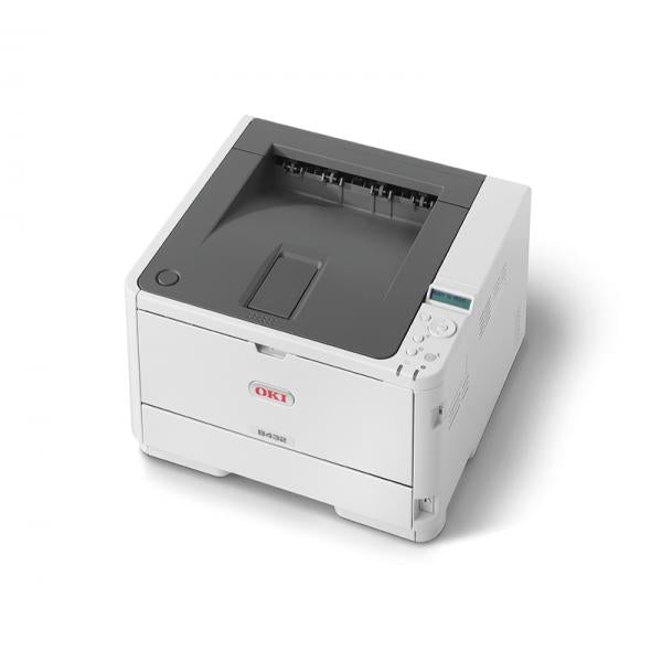 Oki B432dn - Laser Printer - Black - 40 ppm - 2.0 USB - LAN [45762012]