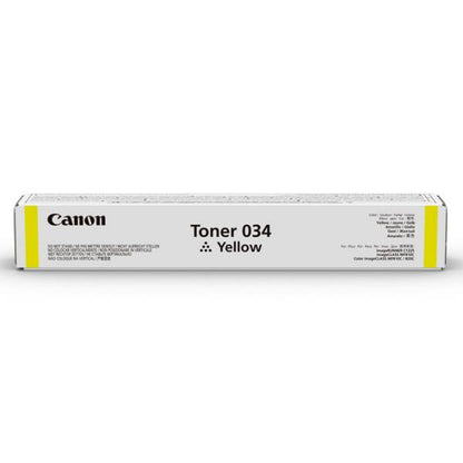 Canon 034 cartuccia toner 1 pz Originale Giallo [9451B001]