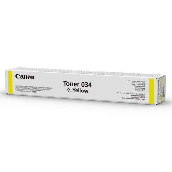 Canon 034 cartuccia toner 1 pz Originale Giallo [9451B001]