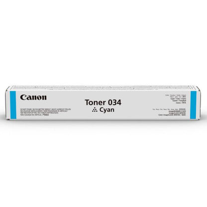 Cartucho Toner Canon 034 1ud Original Cian [9453B001] 