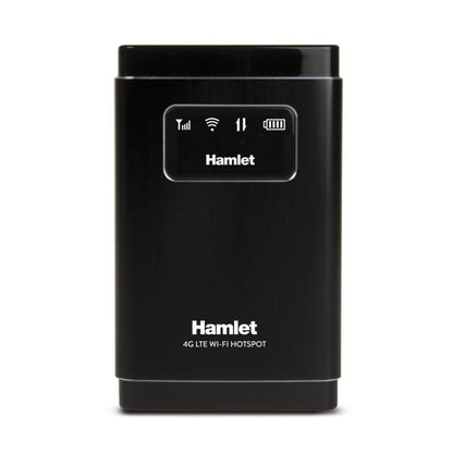 Hamlet Router Wi-Fi 4G LTE condivisione rete fino a 10 dispositivi con slot Micro SD fino a 32 GB [HHTSPT4GLTE]