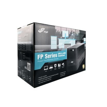 FSP UPS FP1500 1500VA 900W 230V 4FP15004 2x12V/9AH, 4xSCHUKO [PPF9000501]