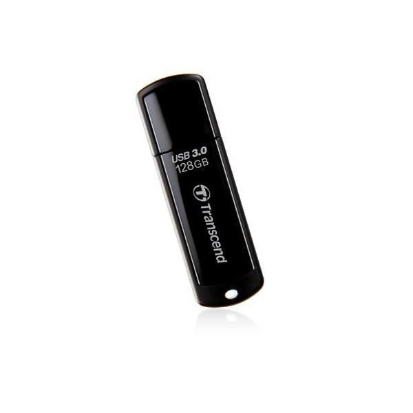 TRANSCEND PEN DISK 128GB, USB3.1, Pen Drive, Classic, Black [TS128GJF700]