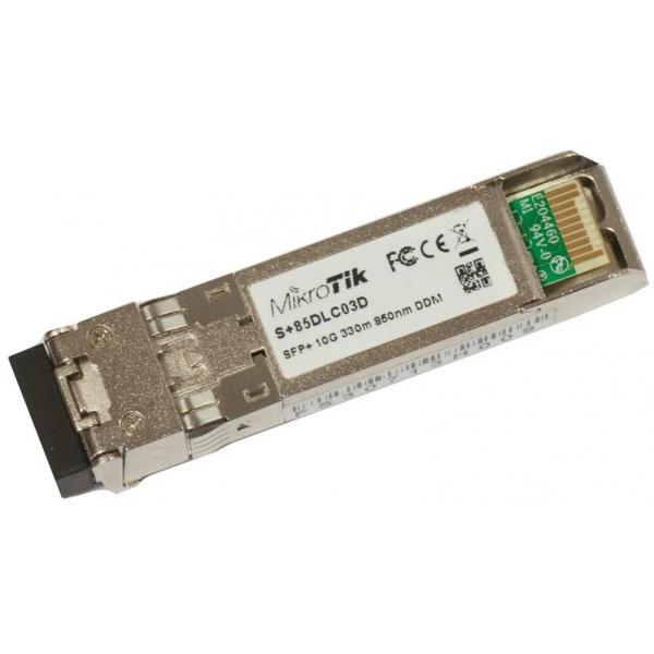 MikroTik, SFP+ module 10G MM 300m 850nm S+85DLC03D [S+85DLC03D]