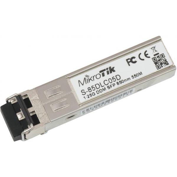 MikroTik, módulo SFP 1.25G MM 550m 850nm S-85DLC05D [S-85DLC05D]