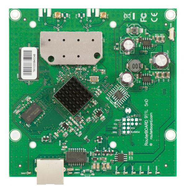 MikroTik, 911 Lite5 dual, RouterBOARD 911 with 600MHz Atheros CPU, 64MB RAM, 1x LAN, built, in 5Ghz 802.11a/n 2x2 RB911-5HnD [RB911-5HnD]