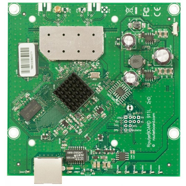 MikroTik, RouterBOARD 911 con CPU Atheros de 600MHz, 64MB de RAM, 1x LAN, integrado, en 2.4Ghz 802.11b/g/n PROMOCIÓN HASTA AGOTAR EXISTENCIAS RB911-2Hn [RB911-2Hn] 