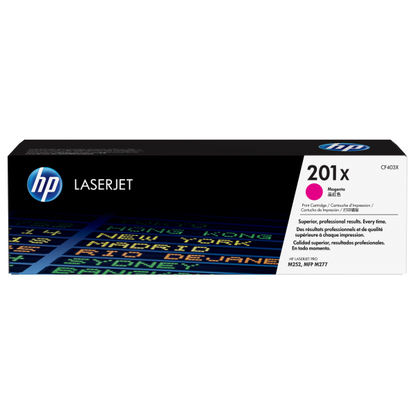 HP Cartuccia Toner originale magenta ad alta capacità LaserJet 201X [CF403X]