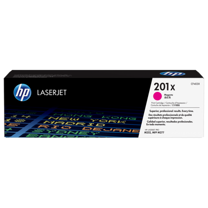 HP Cartuccia Toner originale magenta ad alta capacità LaserJet 201X [CF403X]