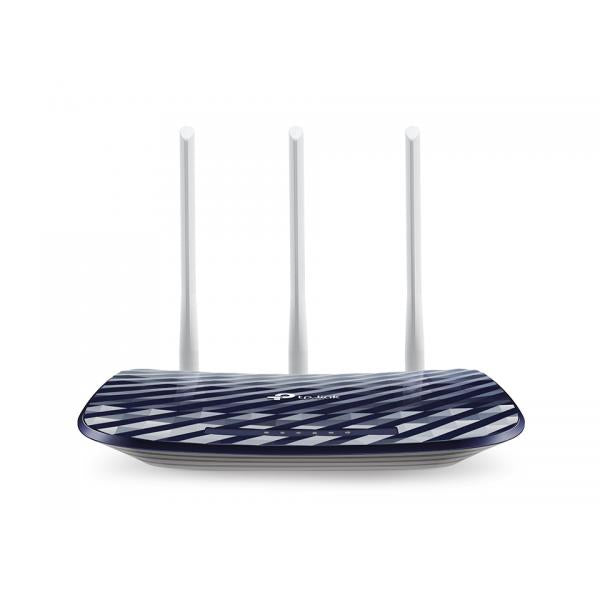 TP-Link AC750 router wireless Fast Ethernet Dual-band (2.4 GHz/5 GHz) Nero, Bianco [ARCHERC20]