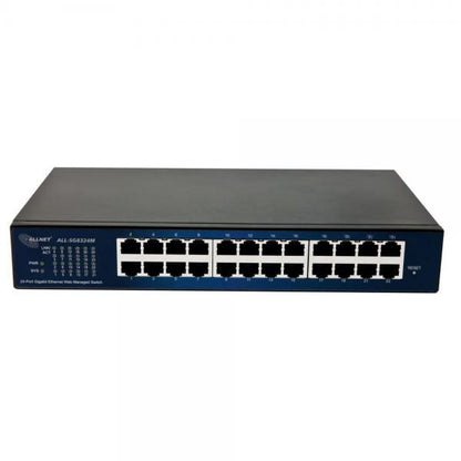 Allnet ALL SG8324M, switch 24 ports 10/100/1000Mbps, smart managed, fanless (internal power supply) ALL-SG8324M [ALL-SG8324M]