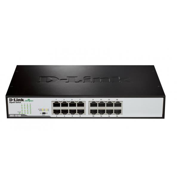 D-LINK SWITCH 16 PORTE GIGABIT SOHO [DGS-1016D]