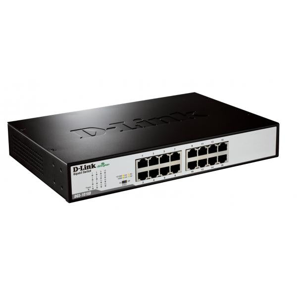 D-LINK SWITCH 16 PORTE GIGABIT SOHO [DGS-1016D]