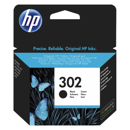 HP CART INK NERO 302 PER DJ2130/1110 OJ3830/4650 ENVY4520 TS [F6U66AE]