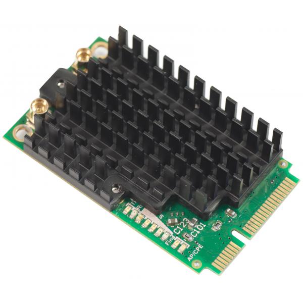 MikroTik, 802.11b/g/n High Power miniPCI, e card with MMCX connectors R11e-2HPnD [R11e-2HPnD]