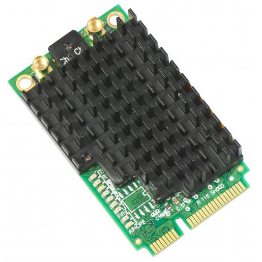 MikroTik, 802.11a/c High Power miniPCI, e card with MMCX connectors R11e-5HacD [R11e-5HacD]