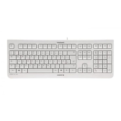 Cherry KC 1000 - Keyboard - Corded - AZERTY - Gray [JK-0800BE-0]