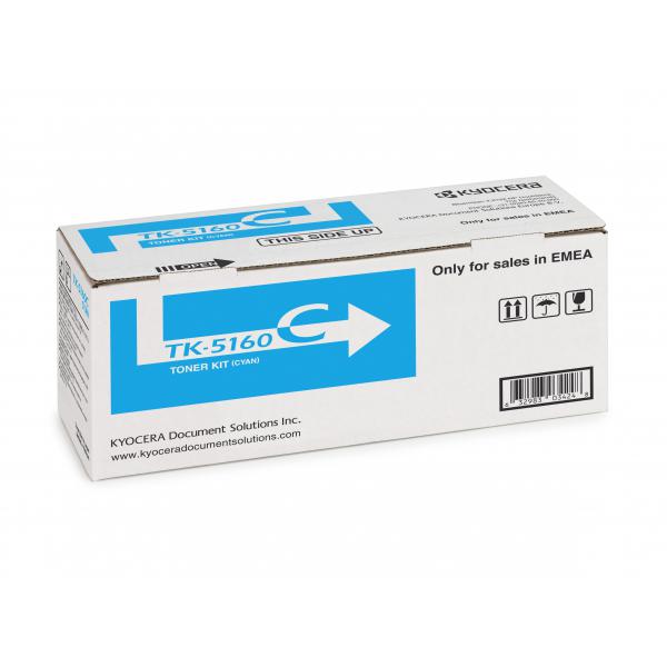 KYOCERA TK-5160C cartuccia toner 1 pz Originale Ciano [1T02NTCNL0]