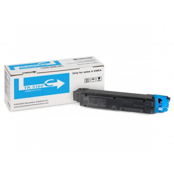 KYOCERA TK-5160C cartuccia toner 1 pz Originale Ciano [1T02NTCNL0]