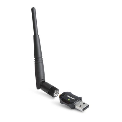 Hamlet Adattatore USB Wi-Fi 600Mbps Dual Band 5GHz + 2.4GHz standard 802.ac con antenna rimovibile [HNW600ACU]