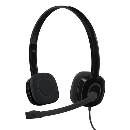 AURICULARES LOGITECH CON MICRÓFONO H151, JACK 3.5MM [981-000589]