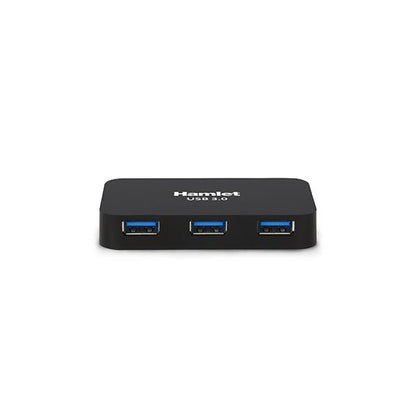 Hamlet Hub usb 3.0 a 4 porte 5 Gbps [XHUB430BK]