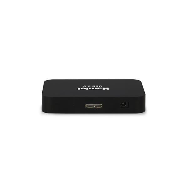 Hamlet Hub usb 3.0 a 4 porte 5 Gbps [XHUB430BK]