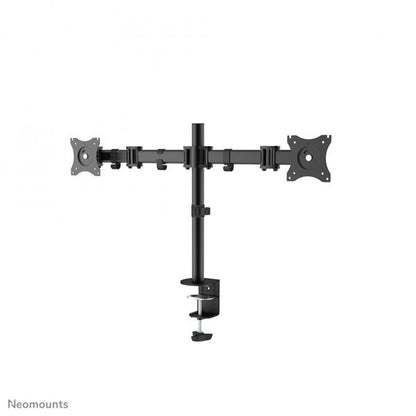 Neomounts 10-27 Inch - Flat screen desk mount - Clamp - 2 Screens - Black [NM-D135DBLACK]