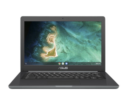 ASUS Chromebook C403NA-FQ0089 LPDDR4-SDRAM 35,6 cm (14") 1366 x 768 Pixel Intel Celeron 4 GB 32 GB eMMC Wi-Fi 5 (802.11ac) Chrome OS Grigio [90NX01P1-M01660]