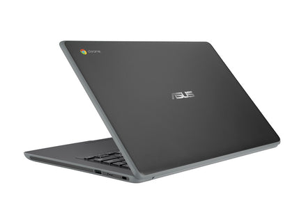 ASUS Chromebook C403NA-FQ0089 LPDDR4-SDRAM 35,6 cm (14") 1366 x 768 Pixel Intel Celeron 4 GB 32 GB eMMC Wi-Fi 5 (802.11ac) Chrome OS Grigio [90NX01P1-M01660]