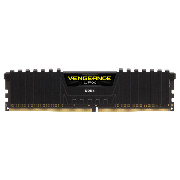 CORSAIR RAM VENGEANCE LPX 16GB 2X8GB DDR4 3200 PC4-25600 C16 1.35V DESKTOP MEMORY - BLACK [CMK16GX4M2B3200C16]