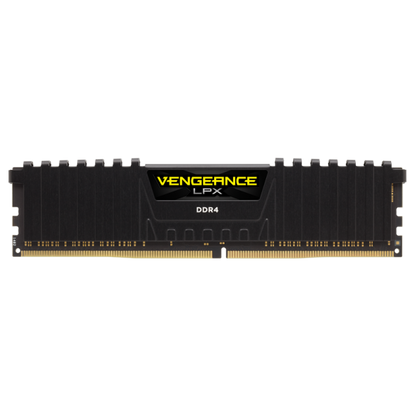 CORSAIR RAM VENGEANCE LPX 16GB 2X8GB DDR4 3200 PC4-25600 C16 1.35V DESKTOP MEMORY - BLACK [CMK16GX4M2B3200C16]