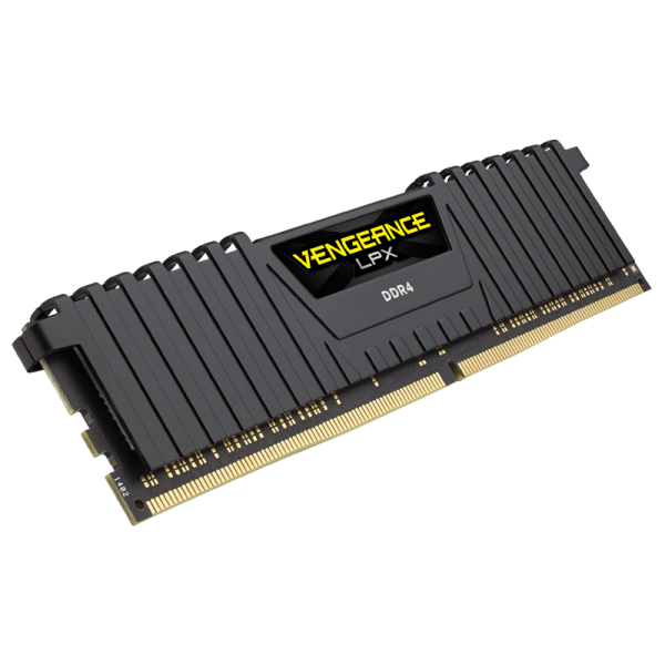 CORSAIR RAM VENGEANCE LPX 16GB 2X8GB DDR4 3200 PC4-25600 C16 1.35V DESKTOP MEMORY - BLACK [CMK16GX4M2B3200C16]