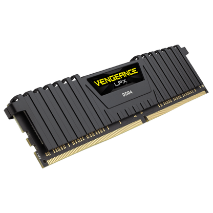 CORSAIR RAM VENGEANCE LPX 16GB 2X8GB DDR4 3200 PC4-25600 C16 1.35V DESKTOP MEMORY - BLACK [CMK16GX4M2B3200C16]