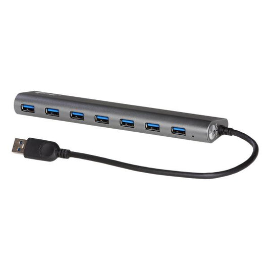 i-tec Metal U3HUB778 hub di interfaccia USB 3.2 Gen 1 (3.1 Gen 1) Type-A 5000 Mbit/s Argento [U3HUB778]