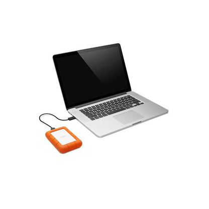 LaCie Rugged Mini disco rigido esterno 1 TB Arancione, Argento [LAC301558]