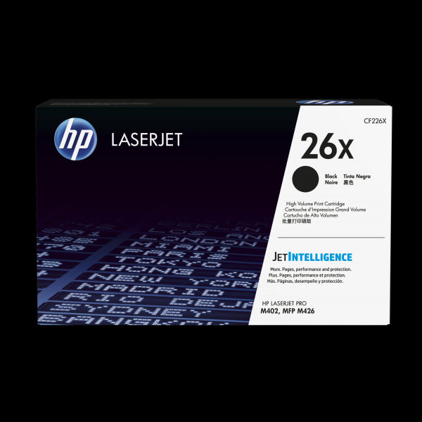 HP Cartuccia Toner originale nero ad alta capacità LaserJet 26X [CF226X]