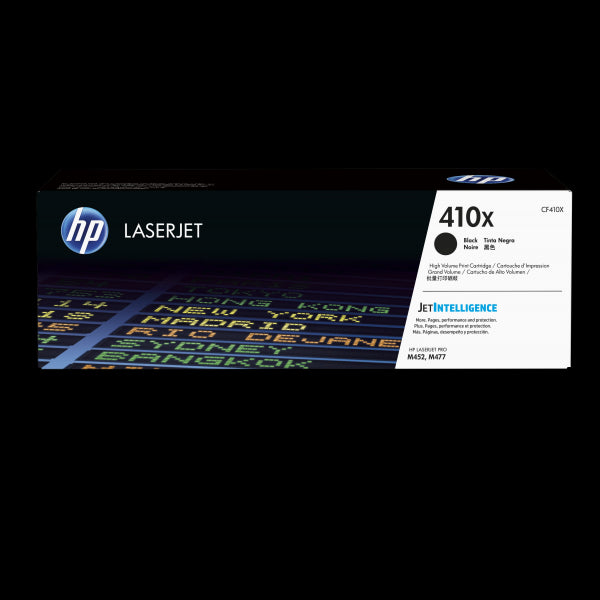 HP TONER NERO 410X 6500PAG PER LJ PRO M452 M477 [CF410X]