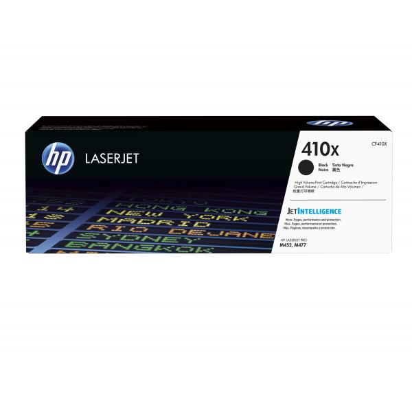 HP TONER NERO 410X 6500PAG PER LJ PRO M452 M477 [CF410X]